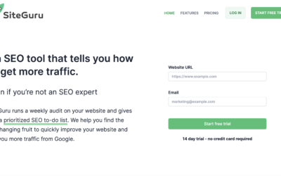 SiteGuru: The Best Website Audit Tool in 2024